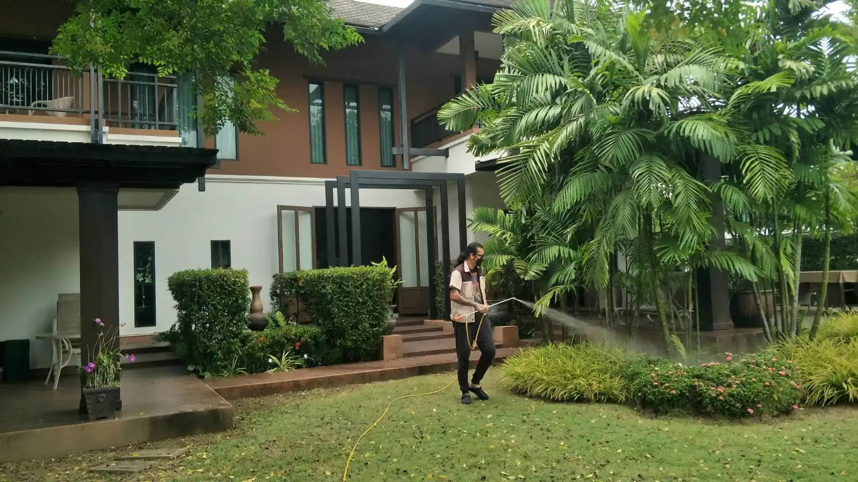Rodent exclusion and trapping service performed by Green Nano Thai